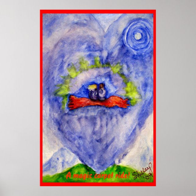 Eine zauberhafte Teppichfahrt! Poster (Vorne)