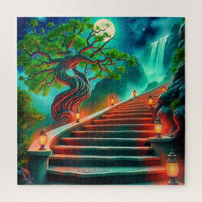 Eine zauberhafte Treppe Puzzle (Vertikal)