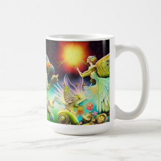Eine Zeit, in der Ölgemälde in Umlauf gebracht wer Kaffeetasse
