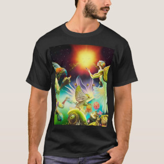 Eine Zeit, in der Ölgemälde in Umlauf gebracht wer T-Shirt