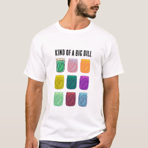 Eine ziemlich große Gurke Lustige bunte Pickles T-Shirt