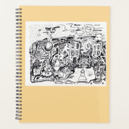 Eine Zuhause zum Spazierengehen Planer