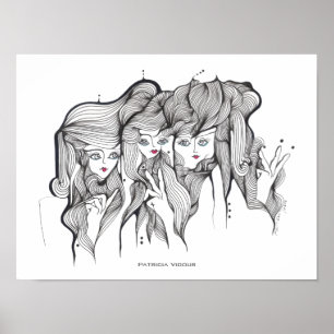 Eine zwei drei poster