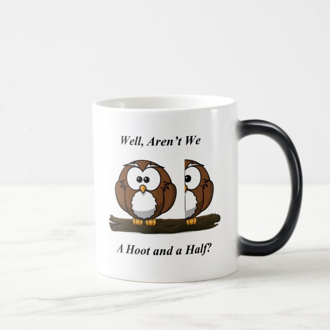 Eineinhalb Hoot Verwandlungstasse (Rechts)