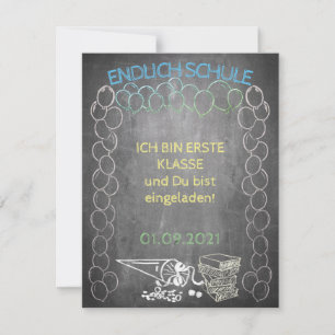 Einelkarte zur Einschulung
