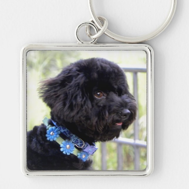 Einem Lächeln Ihre Weise schicken Schlüsselanhänger (Vorne)