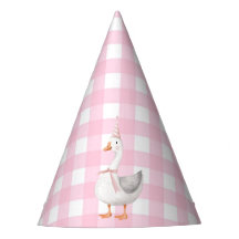 EINEN ALBERNEN GOOSE PINK GINGHAM 1. GEBURTSTAG