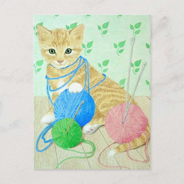 Einen Ball! Postkarte (Vorderseite)