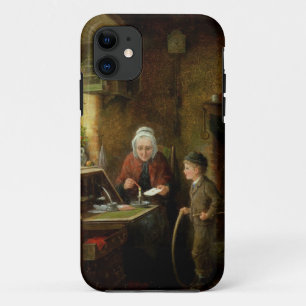Einen Buchstaben versiegeln, 1890 (Öl auf Platte) Case-Mate iPhone Hülle