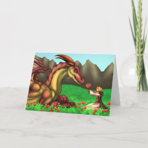 Einen Drachen schätzen Karte