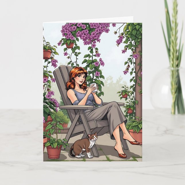 Einen Geburtstag voller Liebe wünschen Karte (Vorderseite)