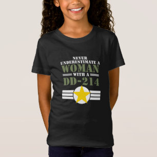 Einen glücklichen Veteranentag für Frauen nie un T-Shirt