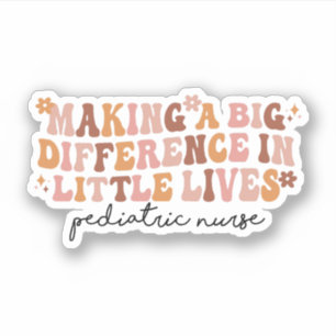 Einen großen Unterschied in kleinen Lebewesen mach Aufkleber