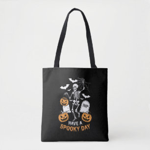 Einen gruseligen Tag Halloween Hexen-Geschenk Skel
