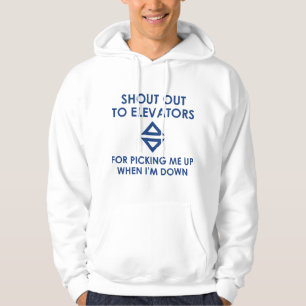 Einen Gruß an die Aufzüge Hoodie