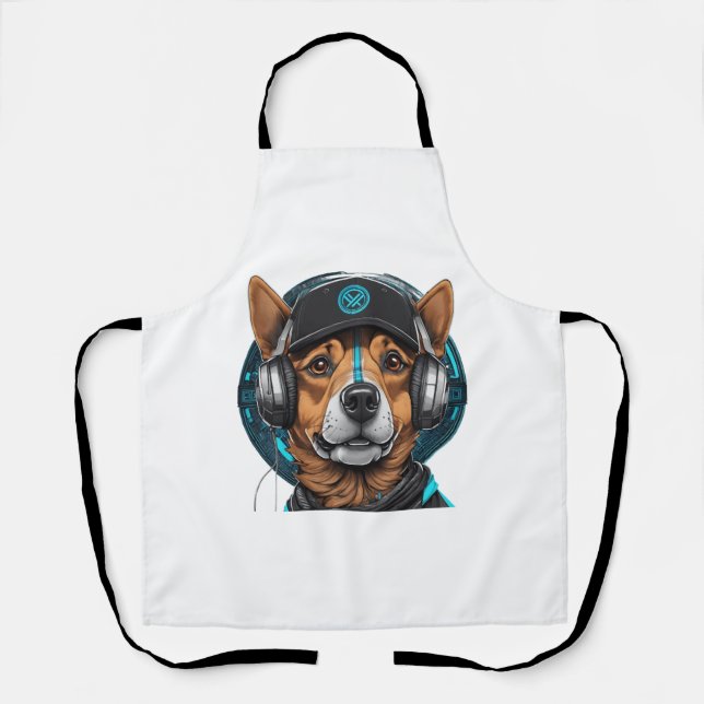 Einen Hund schließen Schürze (Vorderseite)