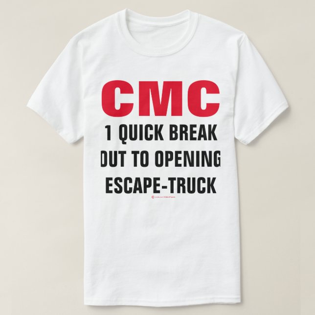 EINEN LECKFAHRZEUG T-Shirt (Design vorne)
