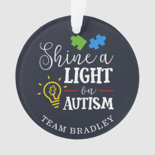 Einen Lichtblick auf das Autismus-Matching-Team we Ornament