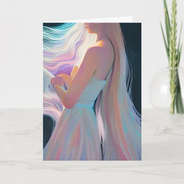 Einen magischen Tag wünschen Karte (Vorderseite)