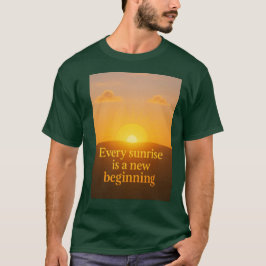 einen Neuanfang im Leben beginnen T-Shirt