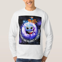 Einen Planeten zu erkunden. Junge in einer Rakete