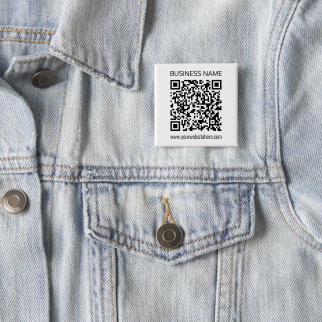 Einen QR-Code für Unternehmen sofort erstellen und Button (Beispiel)