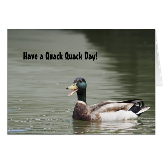 Einen Quack Quack Day! (Vorderseite (Horizontal))