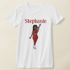 Einen Roten Tänzer-T - Shirt hinzufügen