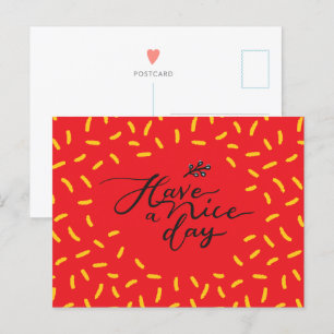 Einen Schönen Tag - Motiv-Postkarte Postkarte