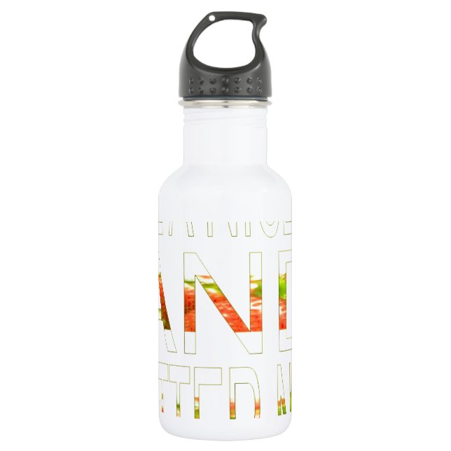Einen schönen Tag Trinkflasche (Vorderseite)