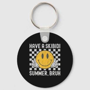 Einen Skibidi Sommer Bruh Lehrer am letzten Tag vo Schlüsselanhänger