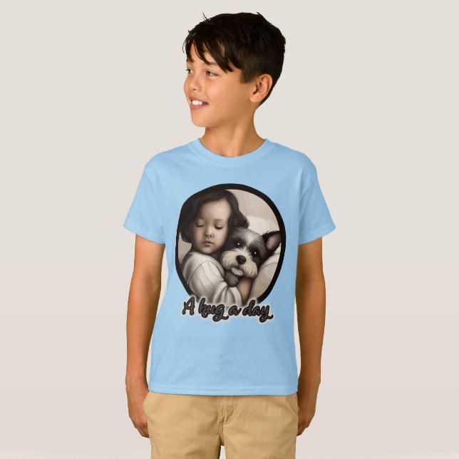 Einen Tag lang umarmen T-Shirt (Vorne ganz)