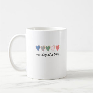 einen Tag nach dem anderen Kaffeetasse