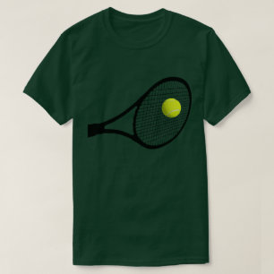 Einen Tennisball treffen T-Shirt