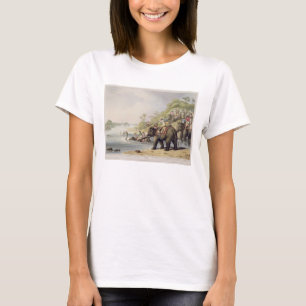Einen Tiger über einem Fluss, von "orientalischem T-Shirt