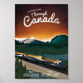 Einen Weg durch die kanadische Vintage Kunst Poster