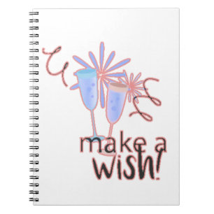 Einen Wunsch Hardcover Notizbuch Notizblock