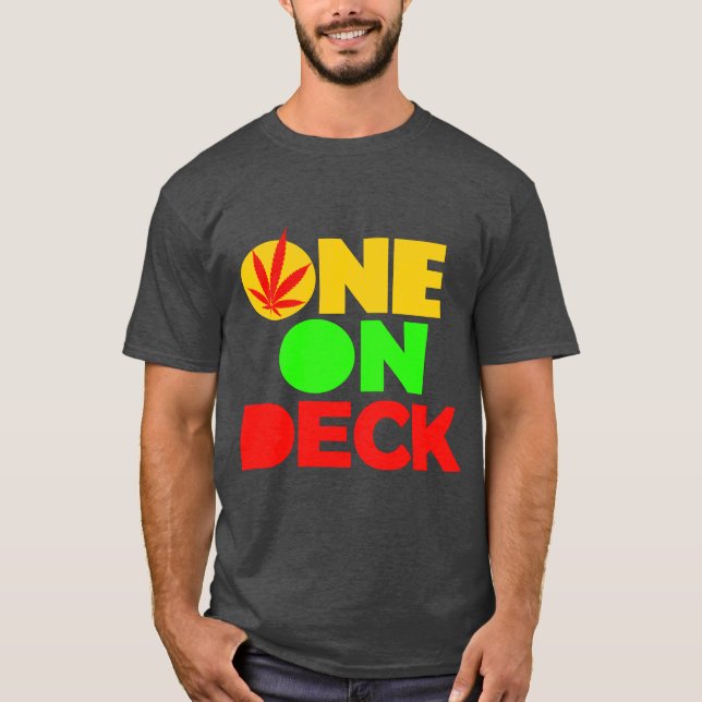 Einer auf Deck T - Shirt (Vorderseite)