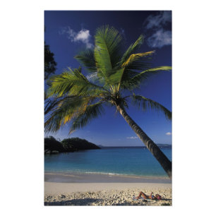 Einer der besten Strände der Welt; Trunk Bay auf Fotodruck
