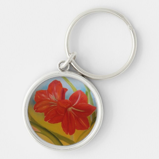 Einer der netten Schlüsselanhänger mit einer blume (Vorne)