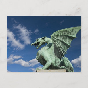 Einer der vier Bronzestadt am Drachen Postkarte
