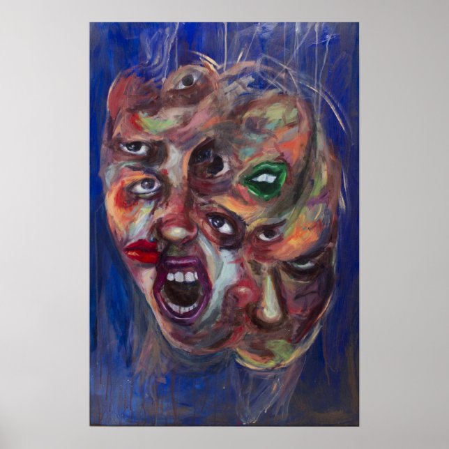 Einer flog über das Kuckcoo-Nest Poster (Vorne)