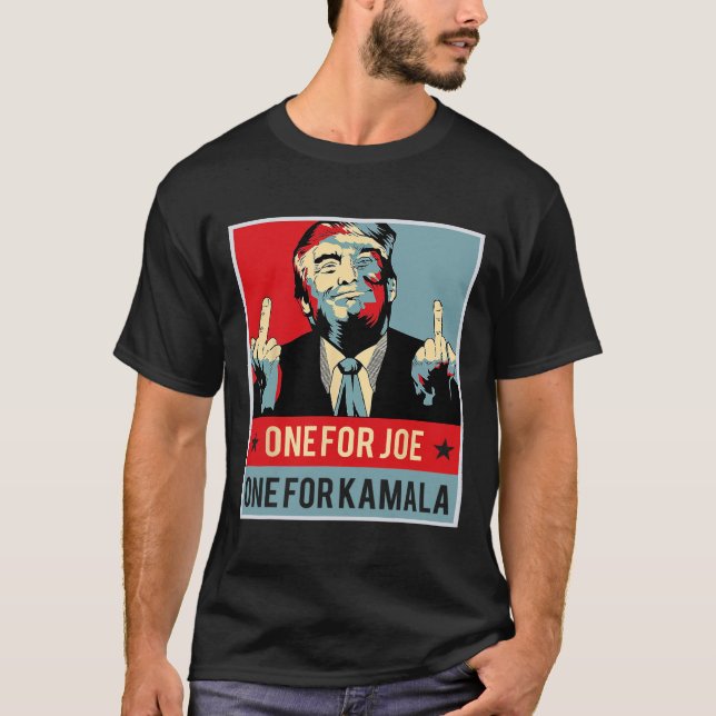 Einer für Joe One für Kamala T-Shirt (Vorderseite)
