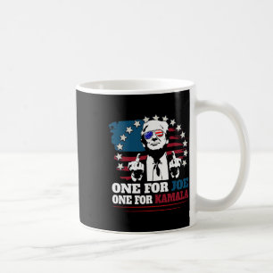 Einer für Joe One: Kamala Funny Trump wählen Trump Kaffeetasse