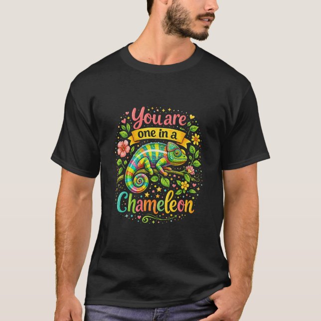 Einer in einem Chamäleon T-Shirt (Vorderseite)