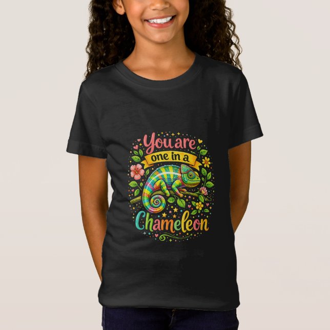 Einer in einem Chamäleon T-Shirt (Vorderseite)