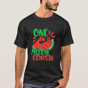 Einer in einem Melon Cousin Funny Watermelon Famil T-Shirt