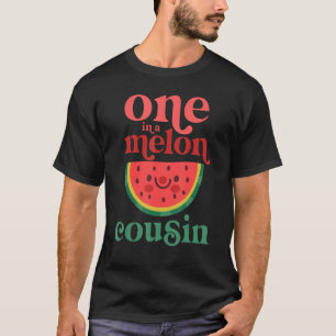 Einer in einem Melon-Cousin Niedliche Wassermelone T-Shirt