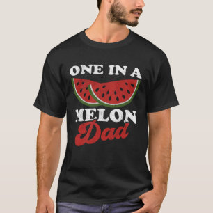 Einer in einem Melon Vater Watermelon Sommer-Vater T-Shirt