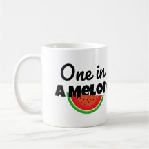 Einer in einer Melon-Tasse: Perfekt für Sommerferi